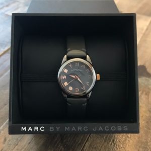 MARC JACOBS Rose Gold & Gray Watch